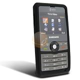 Silicone Skin Case for Samsung A827 Access, Black [Wireless Phone Accessory]