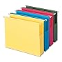 Smead Expandable Hanging File Pockets, Letter Size, 3-1/2-Inch-Capacity, Assorted Colors, 4 Pack (64290)