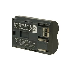 Digital Concepts CB-511-R 1200 mAh Replacement Battery for Canon BP-511 by Sakar