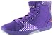 ROCKET DOG Retro Rocker Womens High Top Satin Sneaker Punk Heart Print Shoes Purple Magic