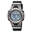 Armitron Men's 408065BLU Chronograph Black with Blue Accents Strap Digital Display Sport Watch