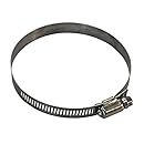 American Valve 6-Pack Worm Gear Hose Clamp, 4-1/16" to 5" (SAE size 72), CL72PK6, Stainless Steel Band &amp; Housing