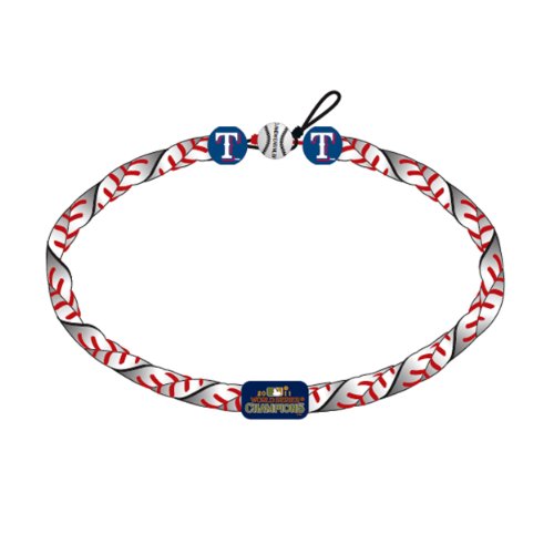 MLB Texas Rangers GameWear Frozen Rope Necklace 2011 World Series