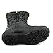 Weatherproof Becky Women Round Toe Canvas Black Winter Boot