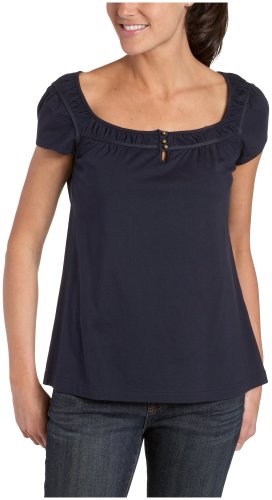 IZOD Women's Solid Square Neck With Trim Piping