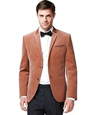 Limited Collection Pure Cotton Notch Lapel Jacket