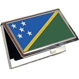 Solomon Islands Flag Business Card Holder