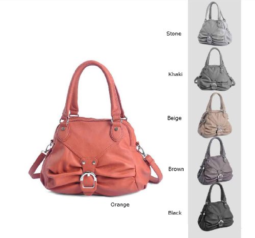 Designer Inspired Jasmine Satchel Handbag - Colors Available