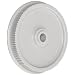 Timing Belt Pulley Delrin, 0.0816 Pitch, 40DP, 1.078" Diameter, 1/4" Bore, For up to 1/4" Wide Belt