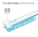 T5 Hyperikon High Output, LED Light Tube, 45.25