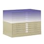 Sandusky Lee Corporation Flat File Storage with Closed Base
