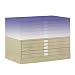 Sandusky Lee Corporation Flat File Storage with Closed Base
