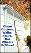 Gutter Cleaning Tool - Gutter Flusher