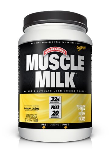 Cyber Monday CytoSport Muscle Milk Nature's Ultimate Lean Muscle Formula, Banana Creme, 2.47-Pound (1120g) Jar Deals