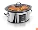 Crock-Pot SCVT650-PS 6-1/2-Quart Programmable Touchscreen Slow Cooker, Stainless Steel
