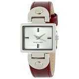 Nine West Womens NW1087SVRD Silver-Tone Square