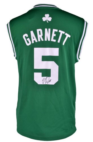 Autographed Kevin Garnett Boston Celtics Jersey - SM Holo - Autographed NBA Jerseys