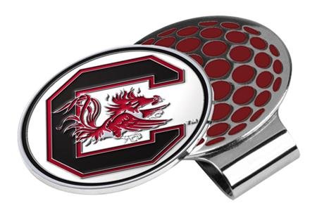 South Carolina Gamecocks Usc Ncaa Hat Golf Clip With Ball Marker