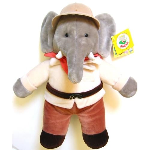 Safari Babar Stuffed Animal