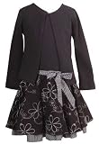 New Navy Daisy Flower Circle Dress with Cardigan ~ 4 to 6 ~ Immediate Shipment for Christmas