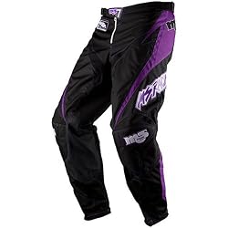 MSR Racing Throw Back Men's MotoX Motorcycle Pants - Black/Purple