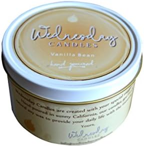 Natural Soy Wax Scented Candle, Hand-Poured for any occasion (Vanilla Bean)