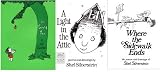 3 Book Collection; the Giving Tree; a Light in the Attic; Where the Sidewalk Ends By Shel Silverstein