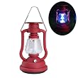 New 7 LED Light Outdoor Hand Crank Camping Garden Lantern Solar Lights Red New 7 LED Light Outdoor Hand Crank Camping Garden Lantern Solar Lights Red