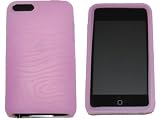 KingCase Apple iPod Touch - 2nd & 3rd Generation * Silicone Case * Swirly Lines (Light Pink) 8GB, 16GB, 32GB, 64GB