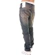 Ijin Material J5208-23L16 Attik wash denim jeans