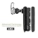PLAY X STORE Wireless HD Voice earphone - Mini Universal Headset With Microphone,In-ear Earbuds-Black