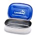 LunchBots Uno Stainless Steel /Food Container,Blue