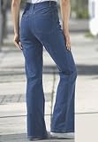 Plus Size Mainstreet Blues Boot Cut Jeans with Tummy Control