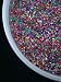 Gourmet Food : AmeriColor Imperial Decorating Sugar (1/4 lb) --Rainbow