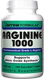 Arginine ( 100 Easy-Solv Tablets 1000 mg ) ( Supports Protein Synthesis ) Jarrow Formulas