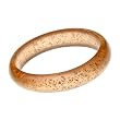 Translucent Sparkle Resin Bangle Bracelet