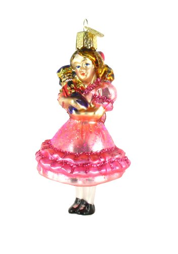 OWC Clara Glass Christmas Ornament