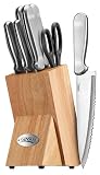 Ginsu 04878 8-Piece Stainless Steel Knife Block Set