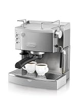 De'Longhi EC710 Espresso/Cappuccino Maker, 15 Bar (Stainless Steel)