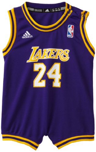 NBA Infant Los Angeles Lakers Kobe Bryant Away Onesie Jersey - R22Uskka (Purple, 12 Months)