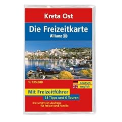 Die Allianz Freizeitkarte Kreta Ost 1:130 000