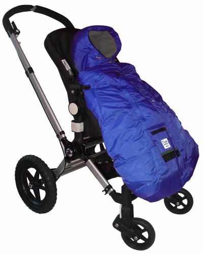 7A.M. Enfant Pookie Poncho Cover for Carrier, Stroller, or Car Seat - Royal