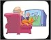 Decorated Mouse Pad with man, soccer, humans, human, body, individuals, people, individual, pet, persons, cat, person, television