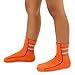 TeeHee Little Boys Cotton Fashion Fun Crew Socks 6 Pair Pack (6-8 Years, Multi Sports Stripe)