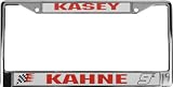 Kasey Kahne Chrome License Plate Frame