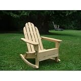 Adirondack Rocker (white cedar) (20w x 36h x 19d)