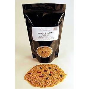 Ezekiel Bread Grains Mix - Organic - 1 Lb - Also Called Bible Bread or Manna Bread - Whole... by Handy Pantry