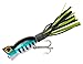 Arbogast Hula Popper Topwater Fishing Lure, Bass, G760 (2 in, 3/8 oz)