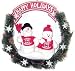 Nebraska Huskers 20 Team Snowman Wreath