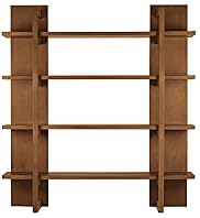 Sonoma Dark Display Shelving Unit